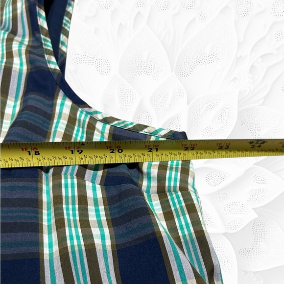 Chic Plaid Ruffle Dress - Picture 8 of 9